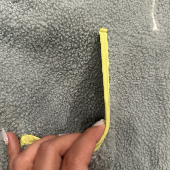 Wild Fable Blue Fleece Quarter Zip Pullover Jacket Women's Size Large‎ Cozy Warm - Picture 4 of 9